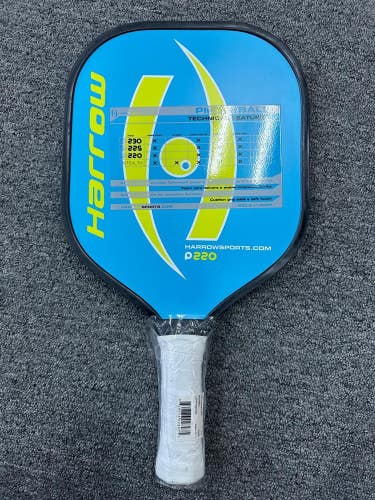 HARROW P220 Model Pickleball Paddle Weight 7.8 OZ