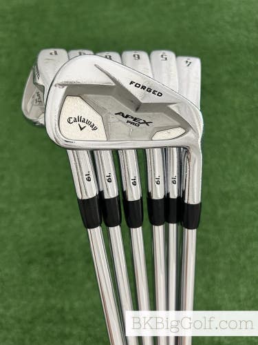 Callaway Apex Pro 19 Forged Iron Set 4-P / Dynamic Gold X100 Extra Stiff