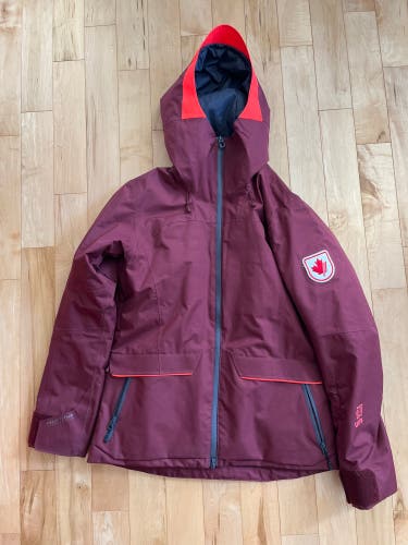 Burgundy Women's Adult Medium Helly Hansen Jacket (Used)