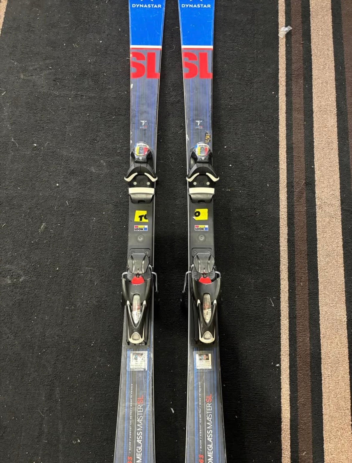 Dynastar Speed Omeglass WC SL FIS 163 cm Racing Skis (Used