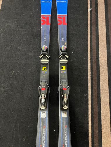 Dynastar Speed Omeglass WC SL FIS 163 cm Racing Skis (Used)
