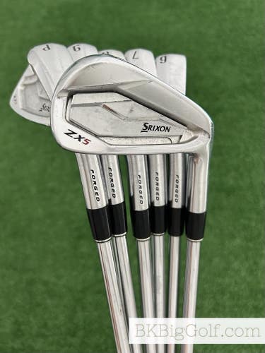 Srixon ZX5 / ZX7 Forged Combo Iron Set 5-P / Project X 6.0 Stiff