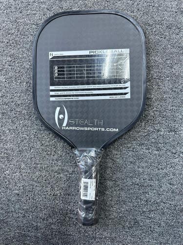 HARROW STEALTH Pickleball Paddle Weight 7.4 OZ GREY/BLACK