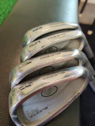 King Cobra Oversize Iron Set 3-6 Regular Steel Shafts