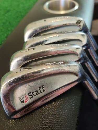Wilson Staff 4-7 Irons Set Steel Shafts Right Handed