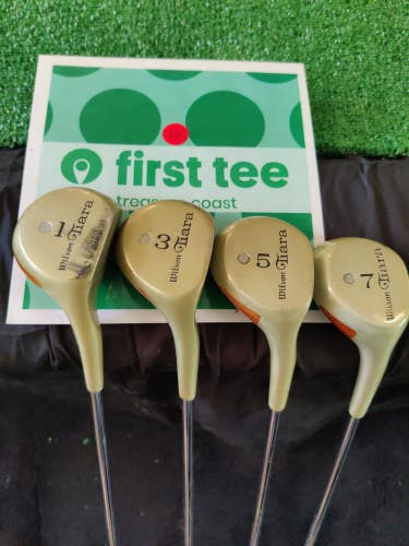 Wilson Tiara Driver 3-5-7 Woods Set Stiff Steel Shafts Right Handed
