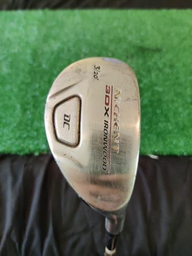 Nickent 3DX Ironwood DC 20* 3 Hybrid Regular Graphite Shaft