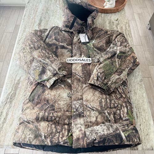 Nike Air Jordan Flight Therma-Fit Down Parka Real Tree Camo IB4517-222 Men Sz M
New With Tags-$375