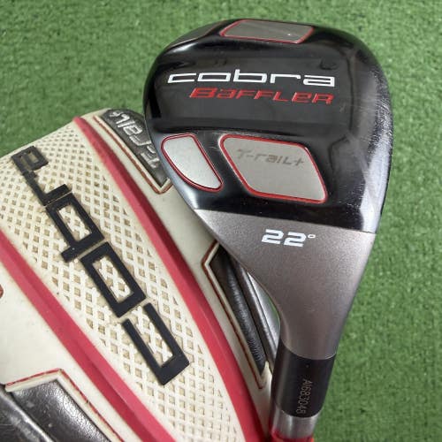 Cobra Baffler T-Rail + Plus 4 Hybrid 4H 22 Graphite Design 70g Regular Flex