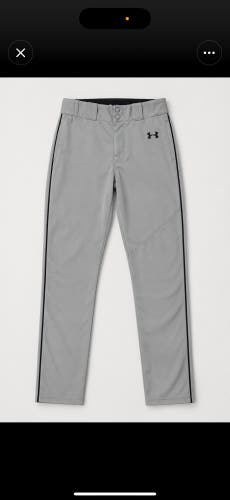 Gray Men's XL Adult Under Armour Game Pants (Used)