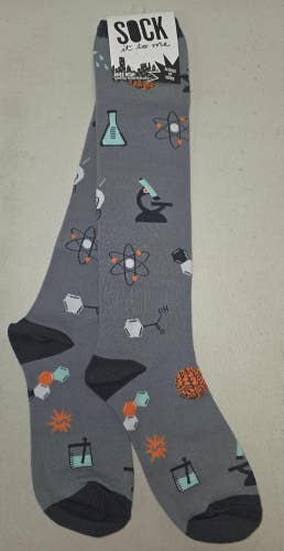 ST36 Sock It To Me "Science" Knee Length Socks FREE SHIPPING