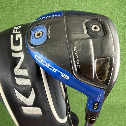 Cobra King F6 3 Wood 14.5 Matrix MFS Red Tie 65g Regular Flex 43