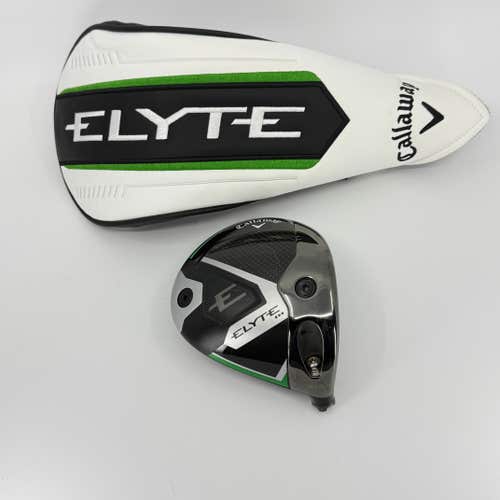 Callaway Elyte Triple Diamond 10.5* Driver Head RH Headcover Used Golf Club