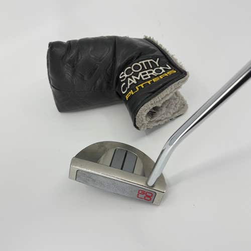 Scotty Cameron 2015 Golo 5R Putter RH Mallet 33 5/8" Headcover Used Steel Golf