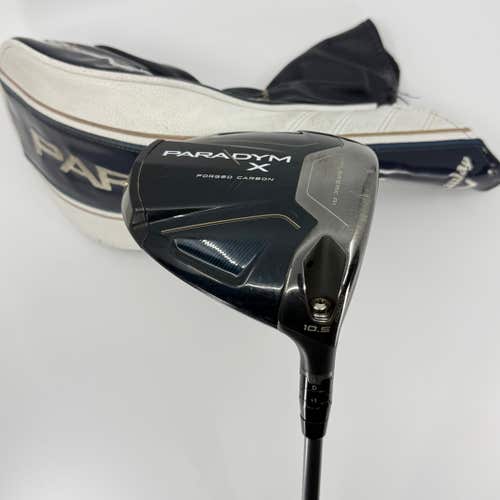 Callaway Paradym X 10.5* Driver RH Project X Hzrdus Silver Gen 4 Stiff 45 3/8"