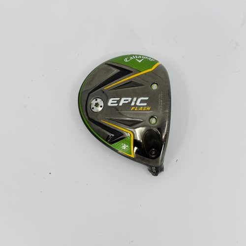Callaway Epic Flash 13.5* 3+ Wood Head RH Fairway Wood Used Golf Club