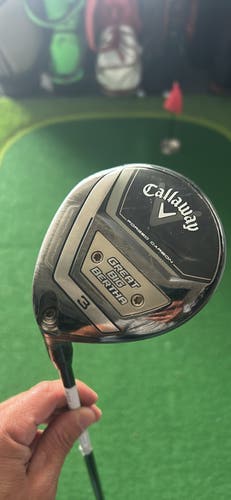 Men's 2023 Callaway Great Big Bertha 23 Left Hand Fairway Wood 3 Wood (Used)