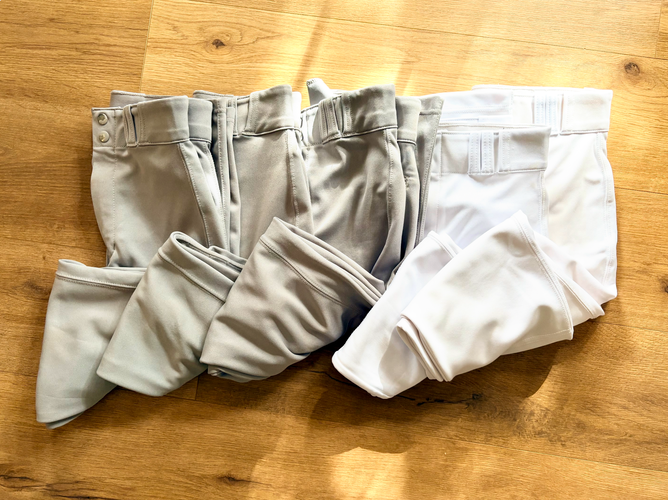 Boy's Champro Youth MVP Baseball Pants (5 Pairs, Used)
