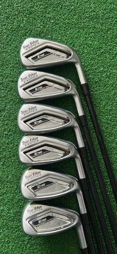 Men's Tour Edge Exotics E722 Right Handed Clubs (Full Set) Regular Flex 6 Pieces (Used)