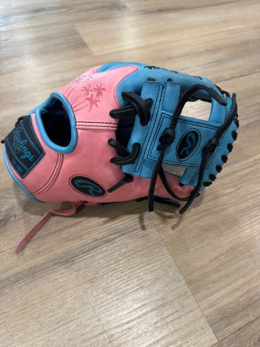 Rawlings Heart of the Hide PROR204W-2CBP RHT Infield Baseball Glove 11.5" (Used)