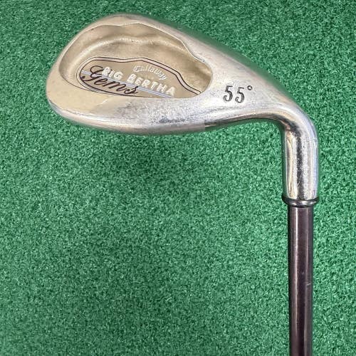 Callaway Ladies Big Bertha GEMS Sand Wedge 55 SW RH65i Graphite Shaft Women's