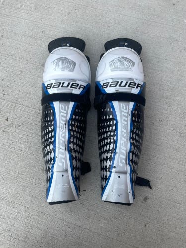 Senior Bauer Supreme 150 16" Shin Pads (Used)