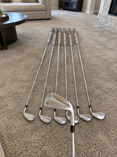 Men's 2025 TaylorMade P-790 Right Handed Iron Set Stiff Flex Steel Shaft (New)