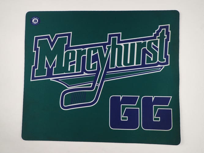 Mercyhurst NCAA D1 Pro Stock Return Locker Room Hockey Player Skate Carpet Mat