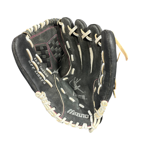 Used Mizuno GPP 1155F3 BB/SB Glove RH Throw Black 11 1/2" 11375-S000383461