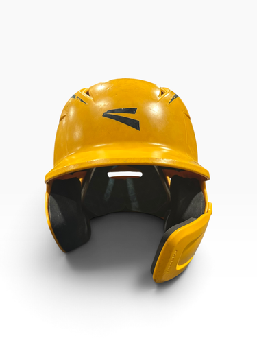 Used Easton ELITE X JR JAW GUARD Batting Helmet No Mask Yellow One Size 11375-S000383512