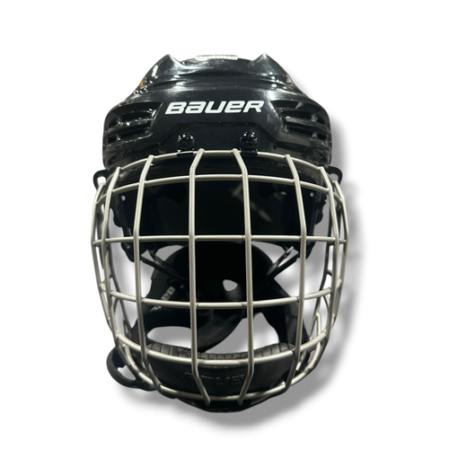 Used Bauer IMS 5.0 NO HECC Helmet Cage Combo Black SM 11375-S000383339