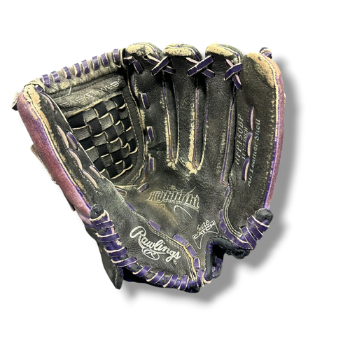 Used Rawlings HFP150BP BB/SB Glove LH Throw Grey 11 1/2" 11375-S000383415