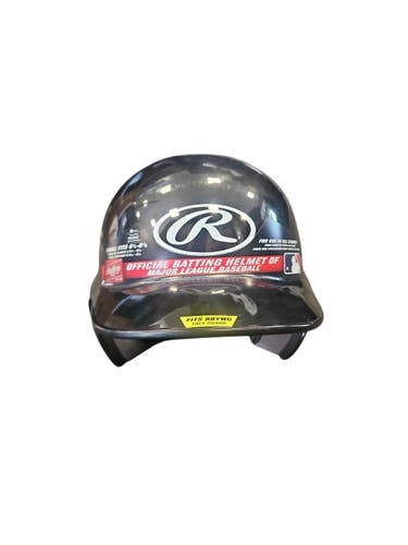 Used Rawlings SMALL TEE BALL HELMET Batting Helmet No Mask Black SM 11850-S000026096