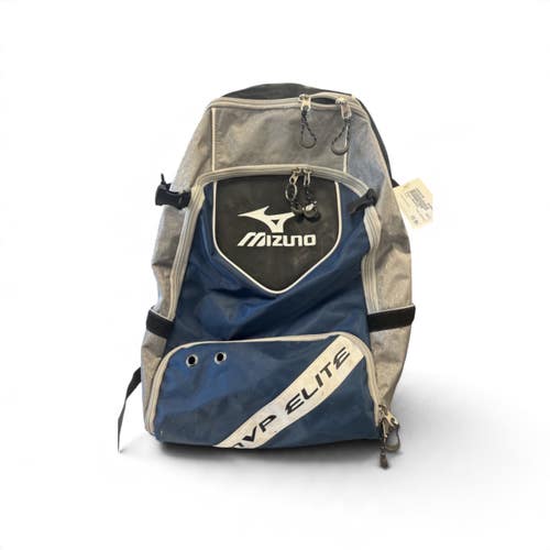 Used Mizuno BACKPACK BB/SB Player Backpack Navy Blue 11850-S000026169