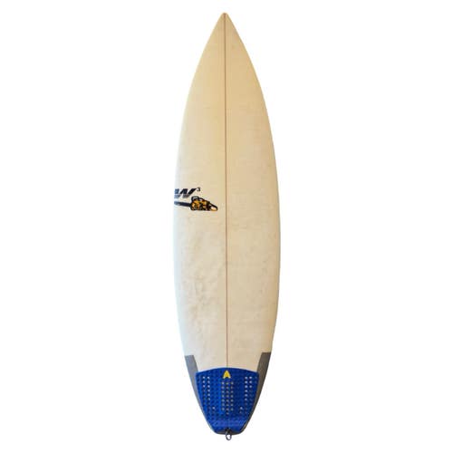 Used W3 Surfboard White 6Ft 2In 10299-S000315404