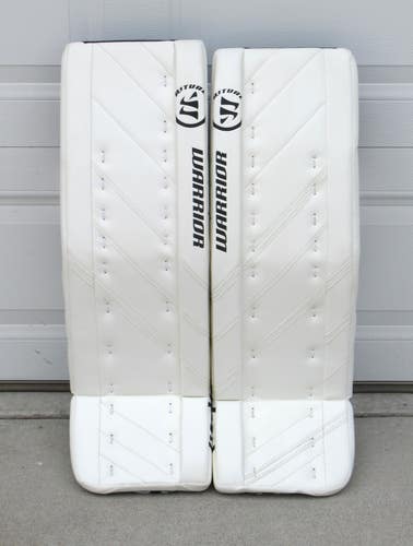 Warrior Ritual G4 Sr and Pro combo Goalie Leg Pads 35 + 1.5 (New)
