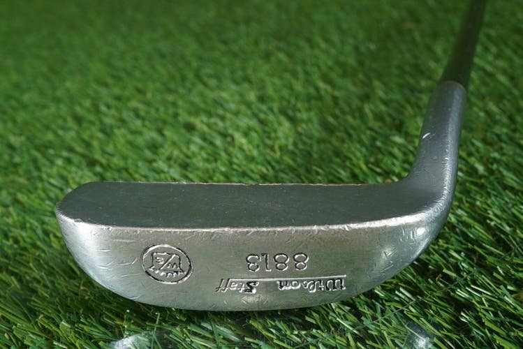 VINTAGE WILSON STAFF 8813 HEEL SHAFTED BLADE PUTTER HEAD SPEED SHAFT 34.5