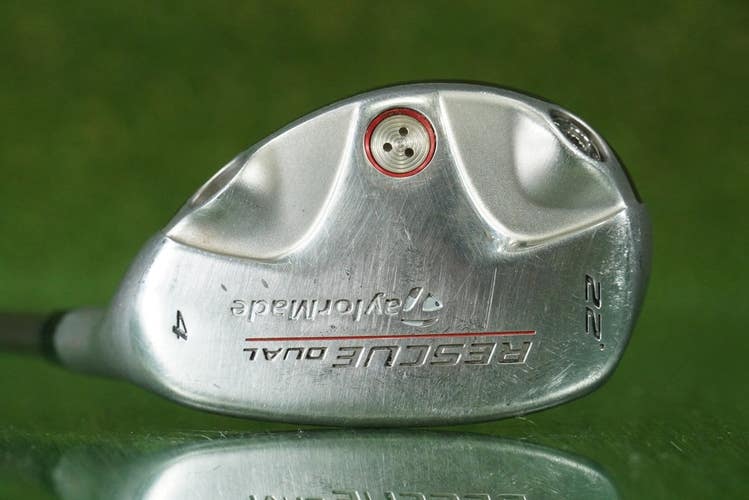 TAYLORMADE RESCUE DUAL 4 HYBRID ULTRALITE GRAPHITE STIFF FLEX 22 RH ~ L@@K!!