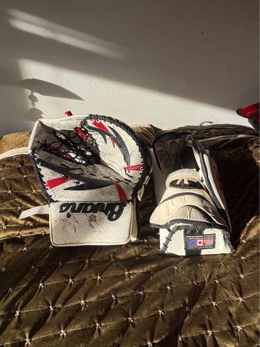 Brian's Razor Goalie Glove and Blocker (Senior)
