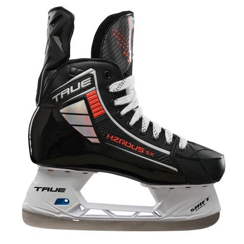 True Senior Hzrdus 5X Hockey Skates in Black/Orange | Size: 10.5 Wide Width Brand new in box
