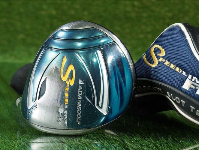 ADAMS GOLF SPEEDLINE F11 DRIVER ALDILA NV 65-R REGULAR FLEX 9.5 RH W/ HEADCOVER