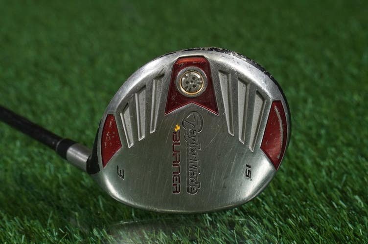 TaylorMade Burner 15 3 Wood Fairway REAX Superfast 50g Regular Graphite RH