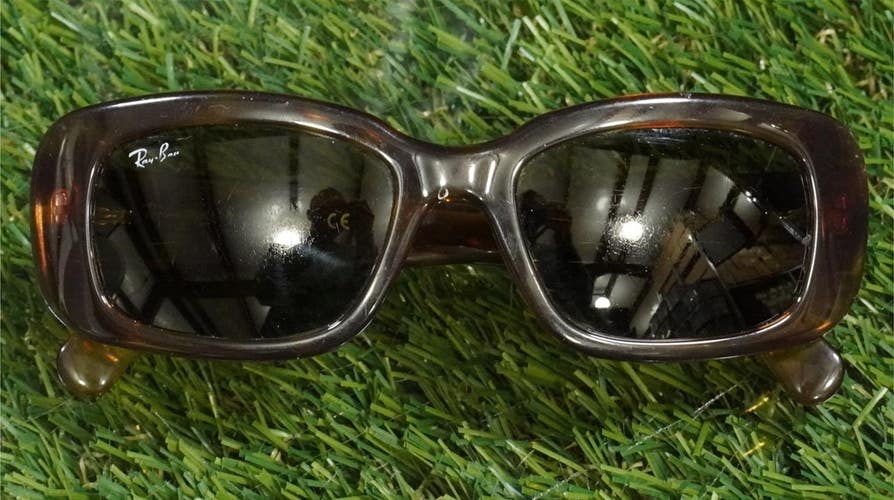 RAY-BAN JACKIE OHH SUNGLASSES RB4122 POLISHED LIGHT HAVANA, FRAMES ONLY!