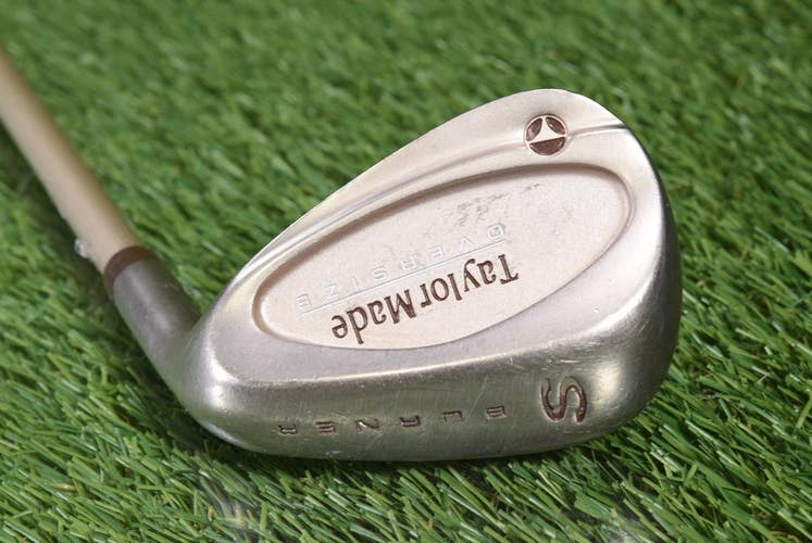 TAYLORMADE BURNER SAND WEDGE S OVERSIZE BUBBLE SHAFT L-60 PLUS LADIES FLEX SHAFT