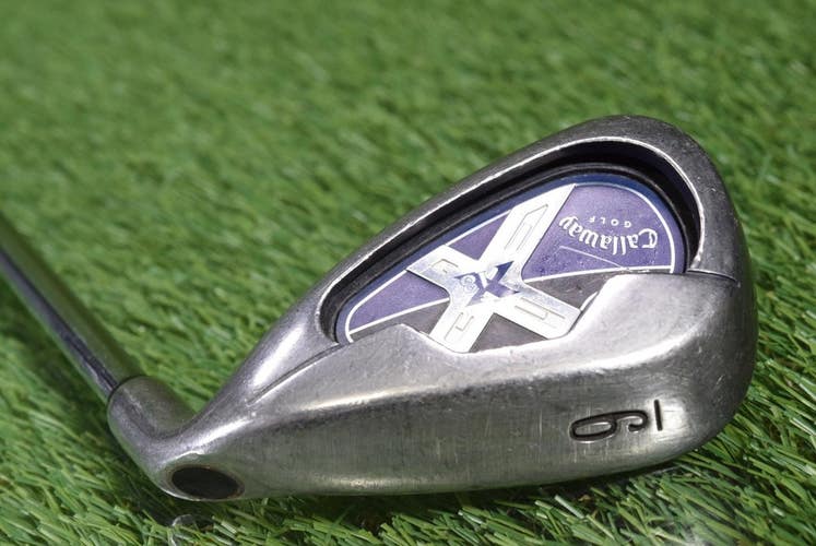 CALLAWAY X18 9 IRON TRUE TEMPER STEEL S300 STIFF FLEX STEEL SHAFT ~ L@@K!!