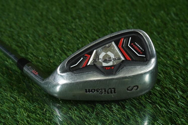 WILSON PROFILE 34.5 SAND WEDGE HIGH LAUNCH HL 431 SS FIRM TIP UNIFLEX STEEL RH