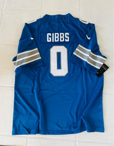 Jahmyr Gibbs Detroit Lions Football Jersey (New)Mens XL