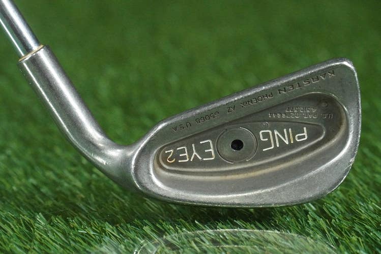 PING EYE 2 KARSTEN 2 IRON BLACK DOT ZZ LITE STEEL STIFF FLEX RH ~ L@@K!!