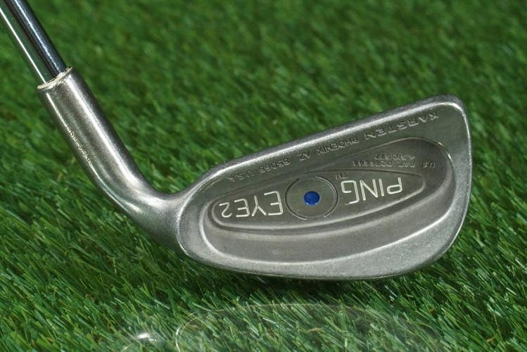 PING EYE 2 BLUE DOT 2 IRON KARSTEN ZZ LITE STIFF FLEX RH ~ L@@K!!