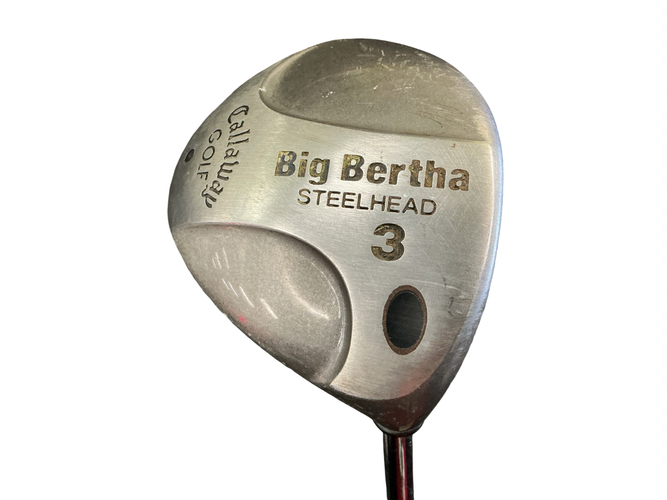 Callaway BIG BERTHA STEELHEAD Mens Fairway Wood RH 3 Wood 11859-S000034571